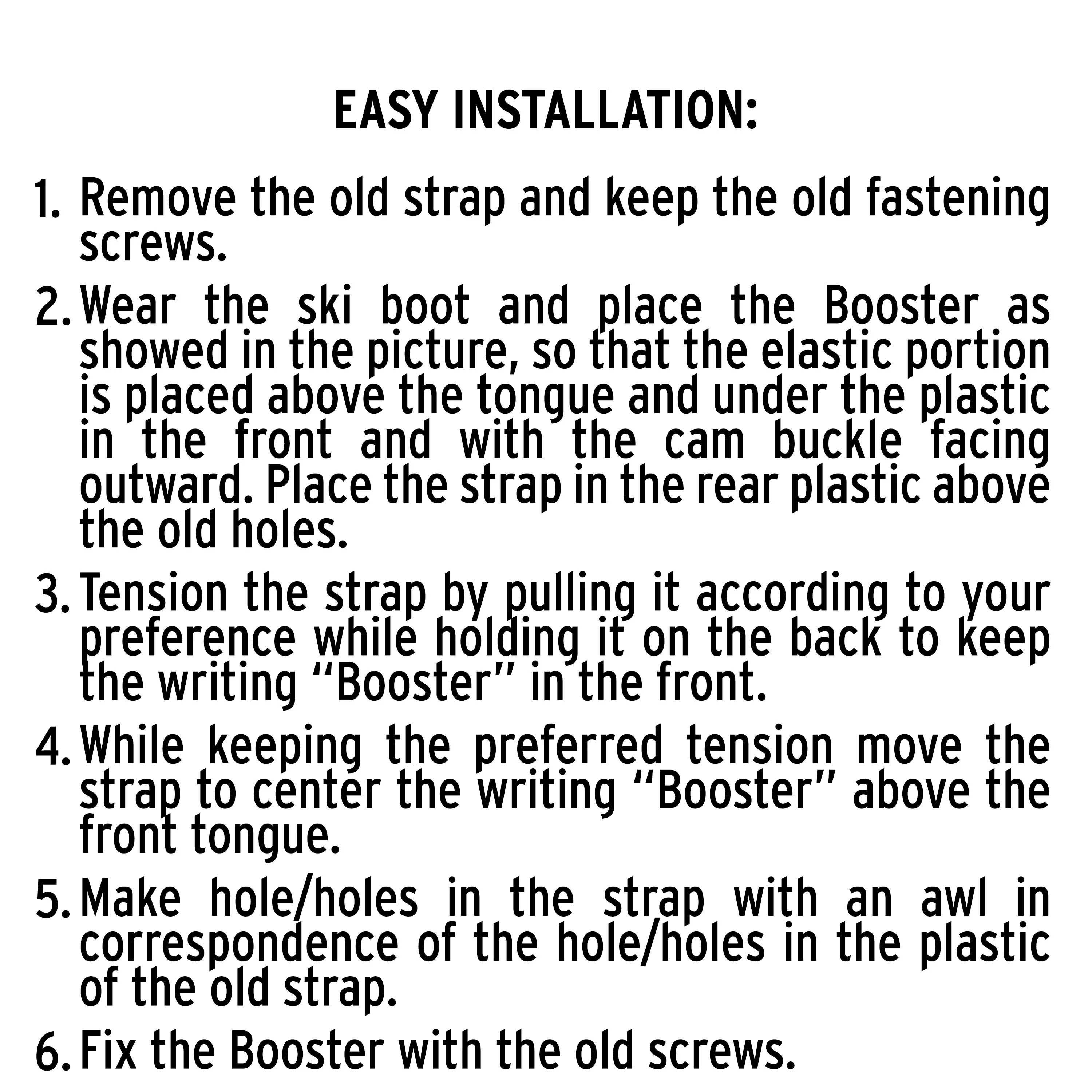 BOOSTER SKI STRAP MEDIUM - Image 19