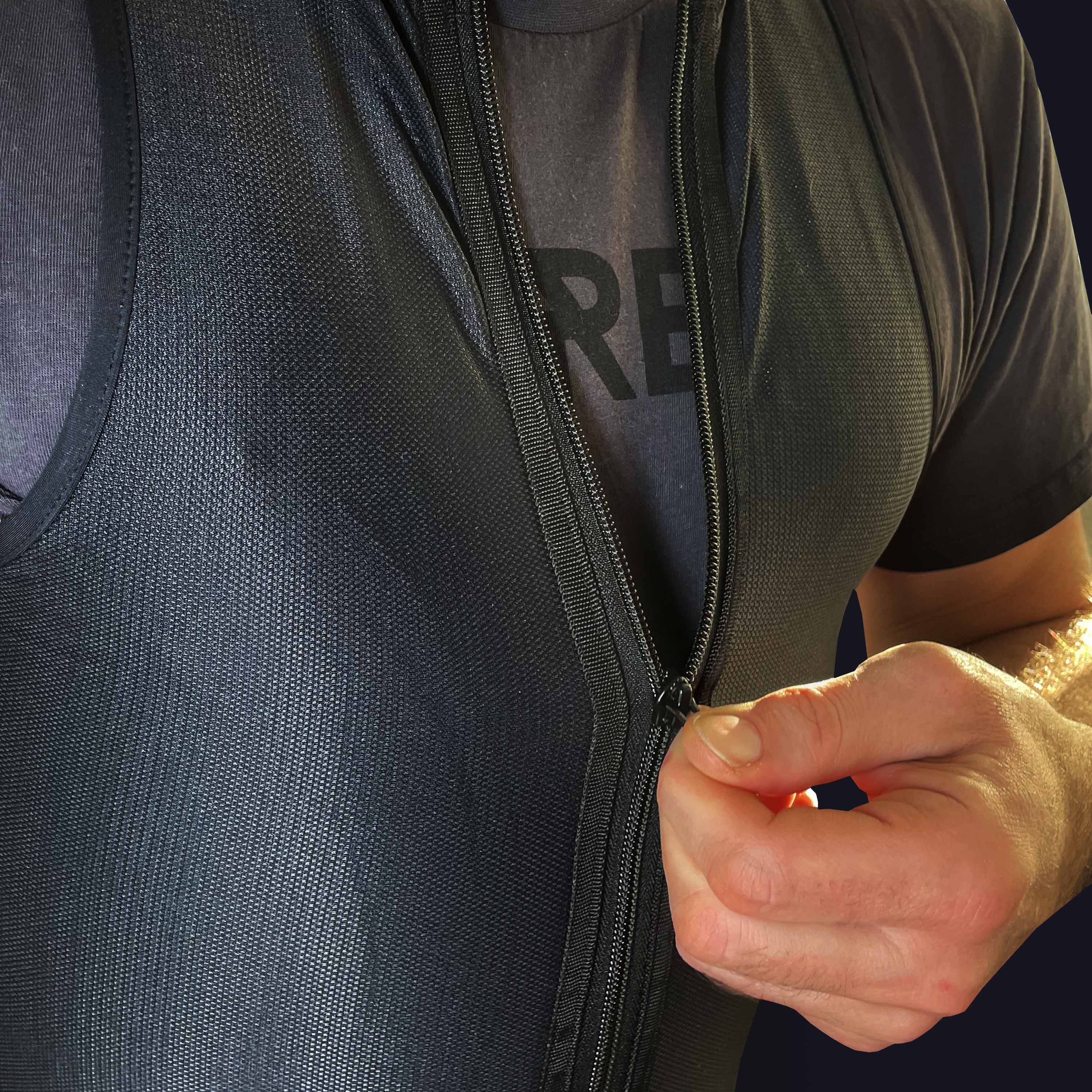 FLEXI BACK PROTECTOR VEST ZIP - Image 4