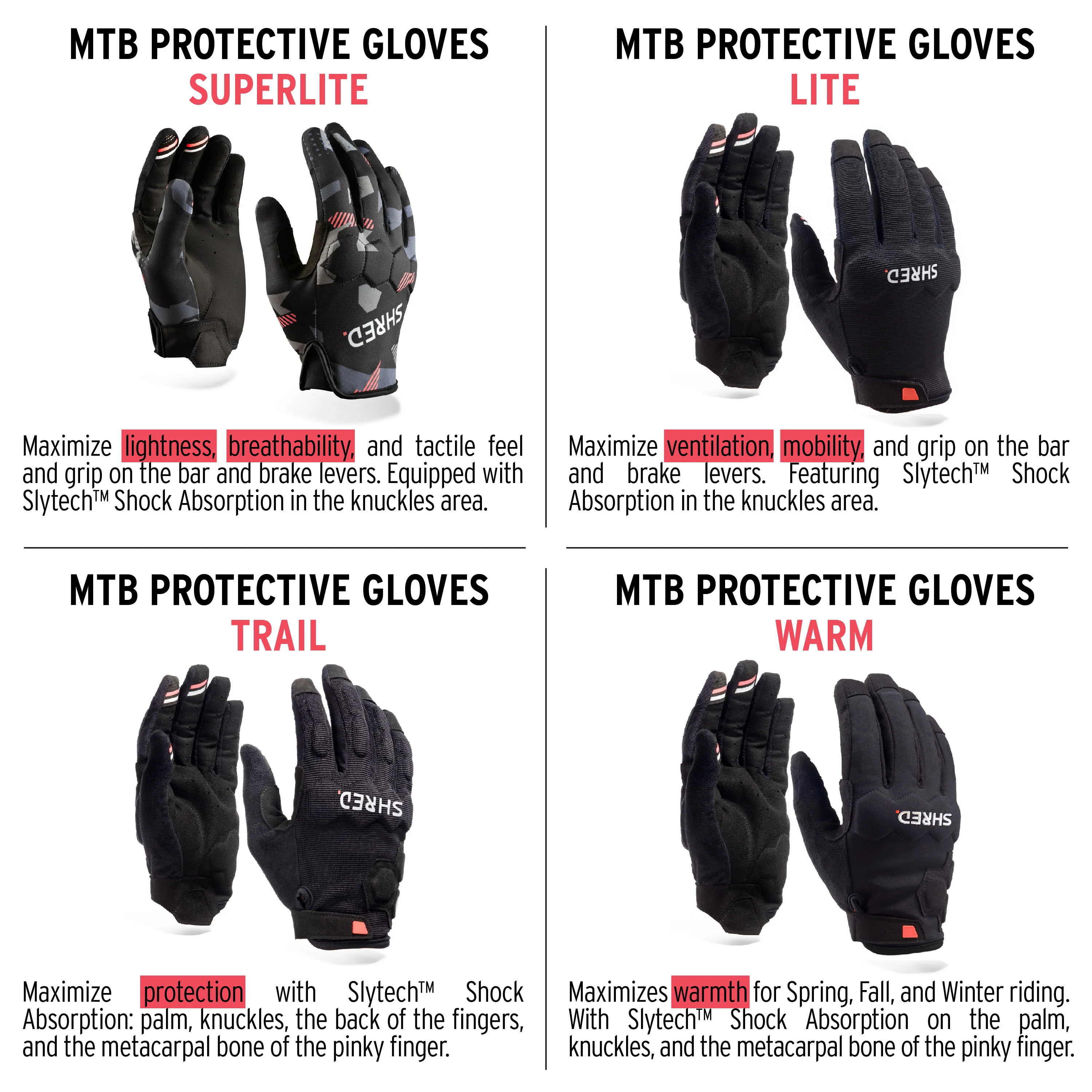 MTB PROTECTIVE GLOVES SUPERLITE - Image 5